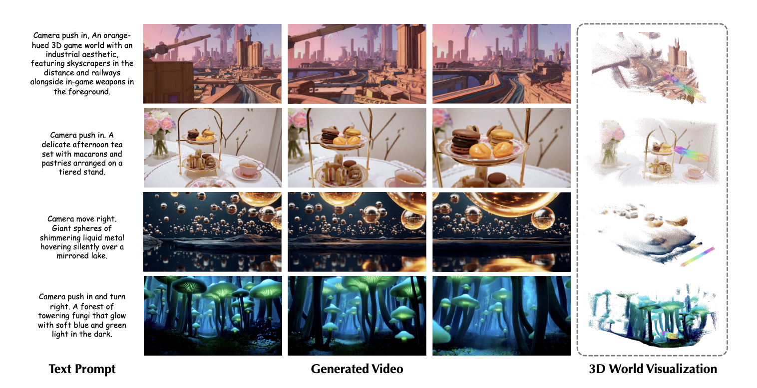 World-R1 - Reinforcing 3D Constraints for Text-to-Video Generation